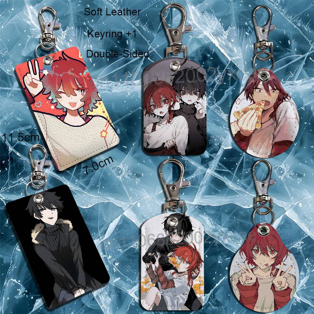 Lanyard Badge Holder - Кожаный брелок-держатель для бейджа Maeno Aki