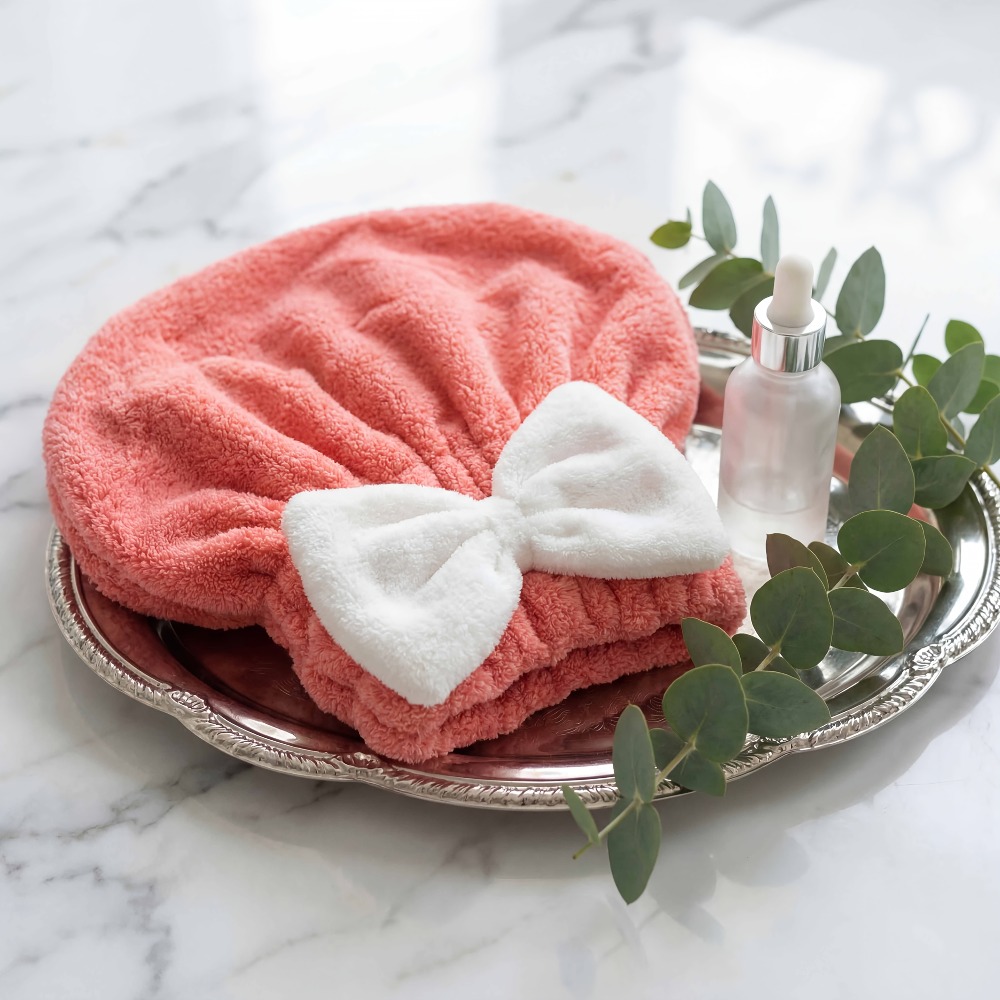 Head Wrap Turban - Шапочка для сушки волос из микрофибры,