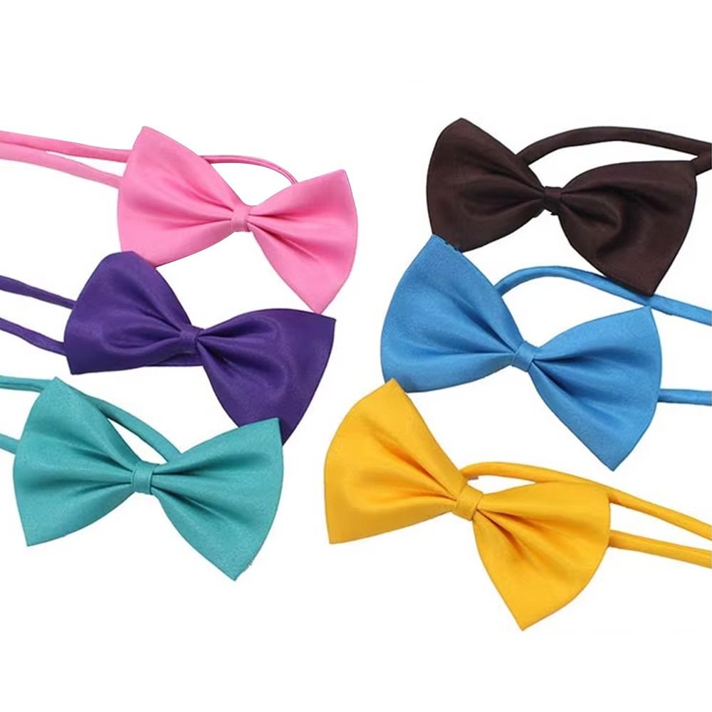 Bow Tie Pre Tied - Модная милая детская галстуки-бабочки с регулировкой,