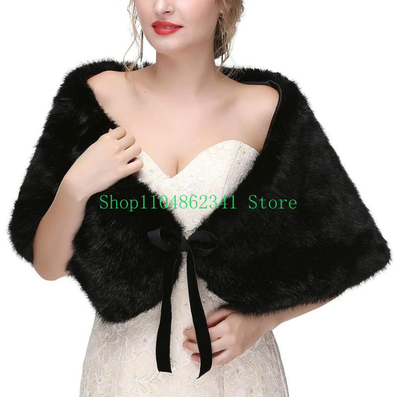 652F Изысканный палантин из ис – обзор и цена Stole Wedding Shawl