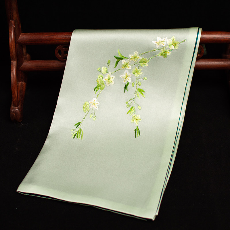 Шарф из чистого шелка с сучжоу – обзор и цена Silk Neck Scarf