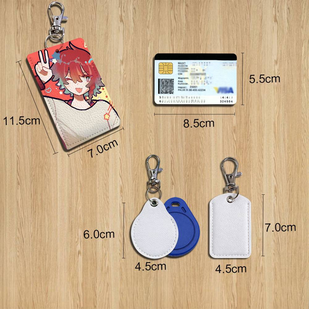 Кожаный брелок-держатель для б – обзор и цена Lanyard Badge Holder