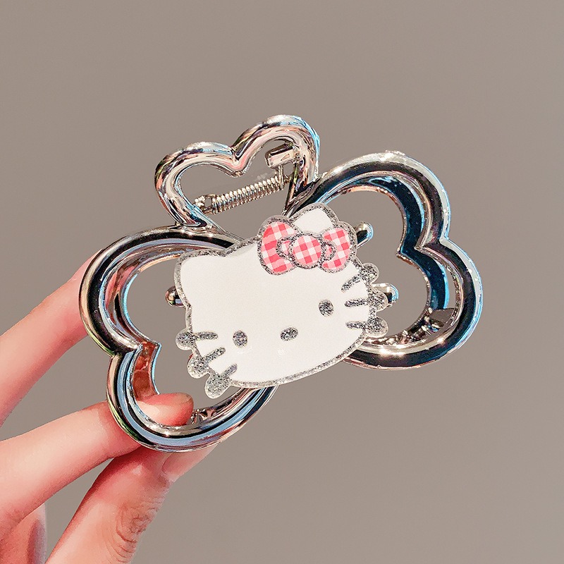 Заколка-краб Hello Kitty Kawai – обзор и цена Tie Clip Silver