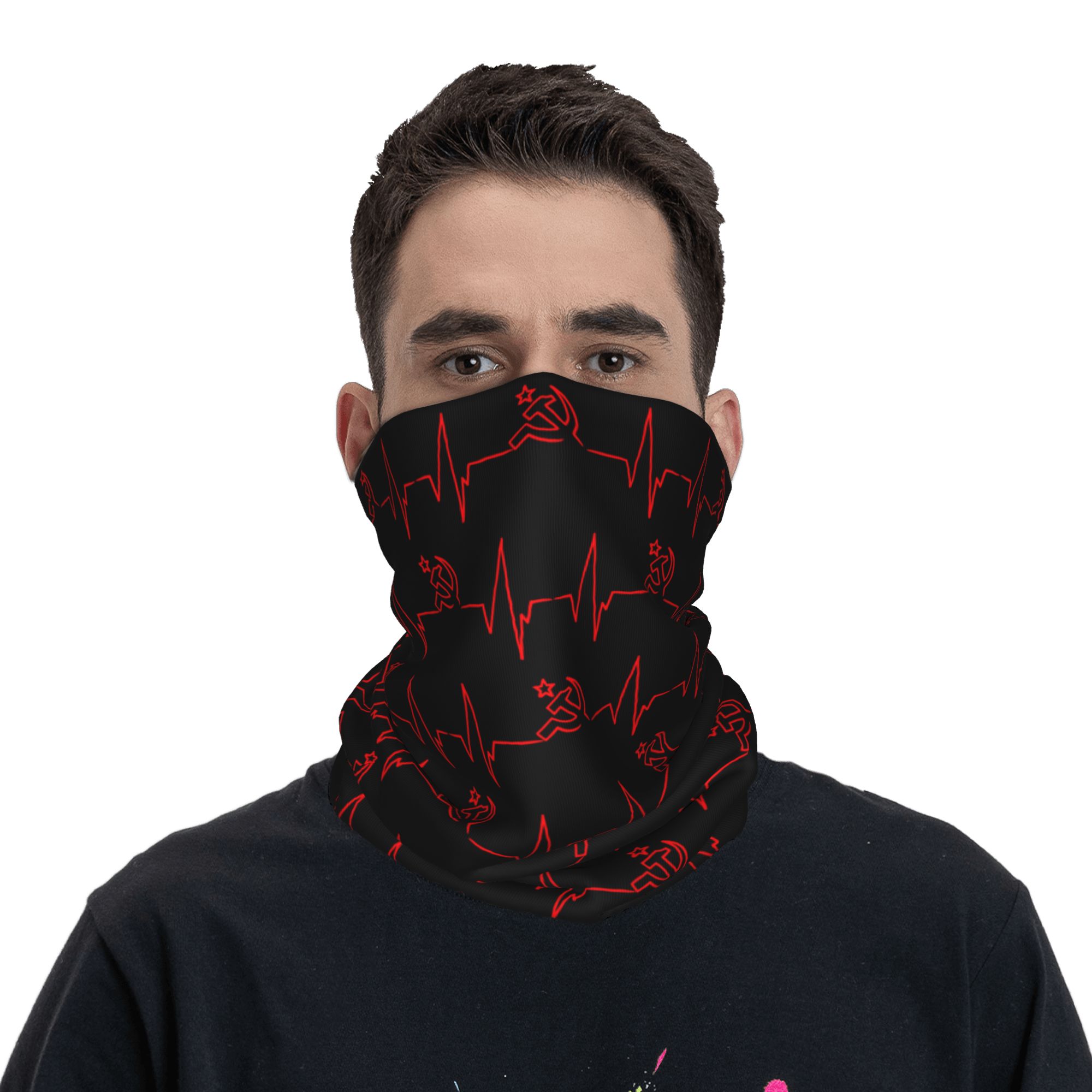 Пользовательские Heartbeat Рус – обзор и цена Neck Warmer Tube