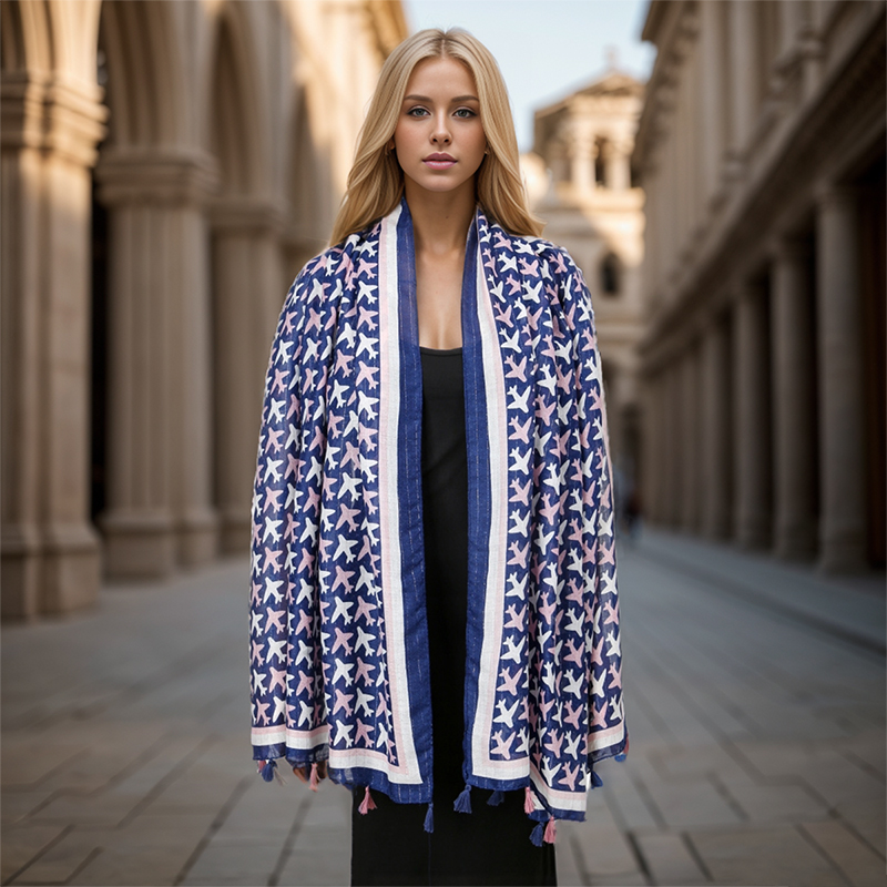 Роскошный брендовый шарф, хлоп – обзор и цена Pashmina Wrap Large