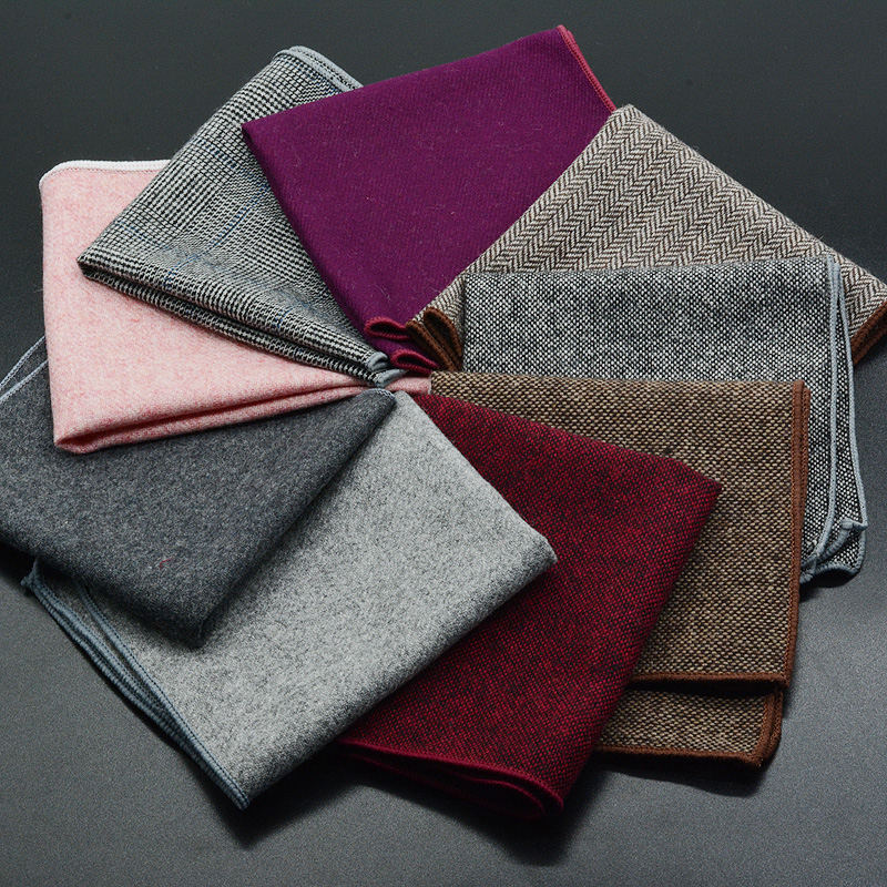 Классический шерстяной Карманн – обзор и цена Pocket Square Set