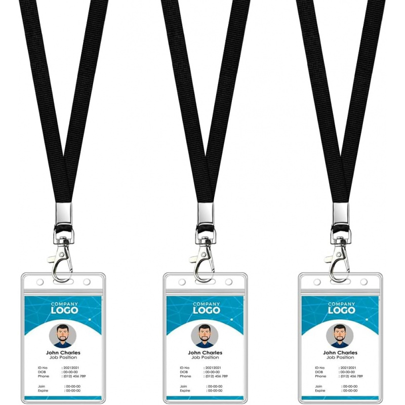 Комплект из 3 круизных шнурков – обзор и цена Lanyard Badge Holder