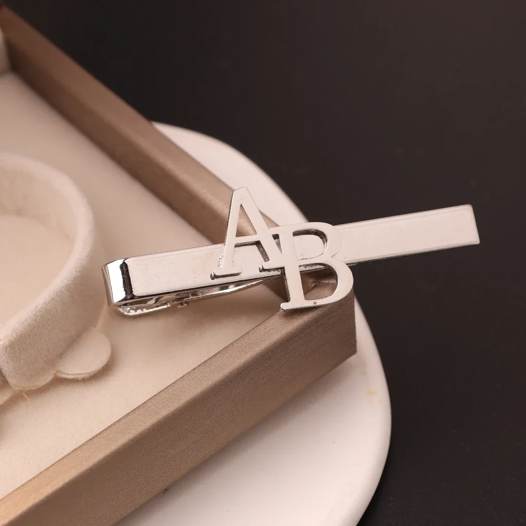 Пользовательский зажим для гал – обзор и цена Tie Clip Silver