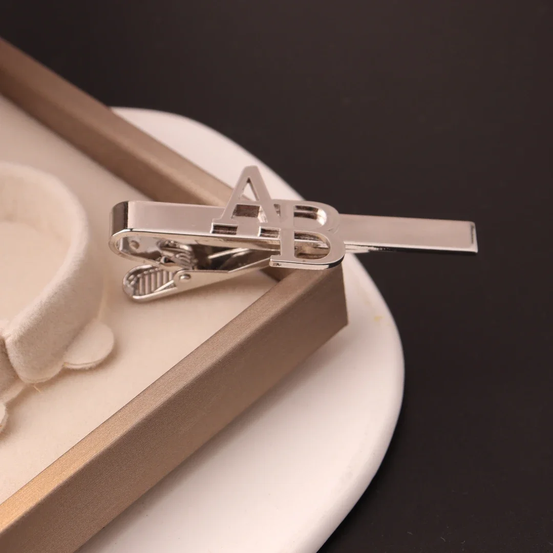 Пользовательский зажим для гал – обзор и цена Tie Clip Silver