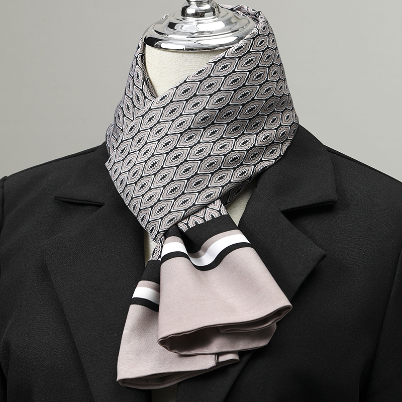 Мужской шарф, имитация шелка,  – обзор и цена Scarf Silk Square