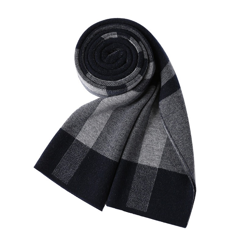 Роскошный мужской шарф, зимний – обзор и цена Muffler Men Wool