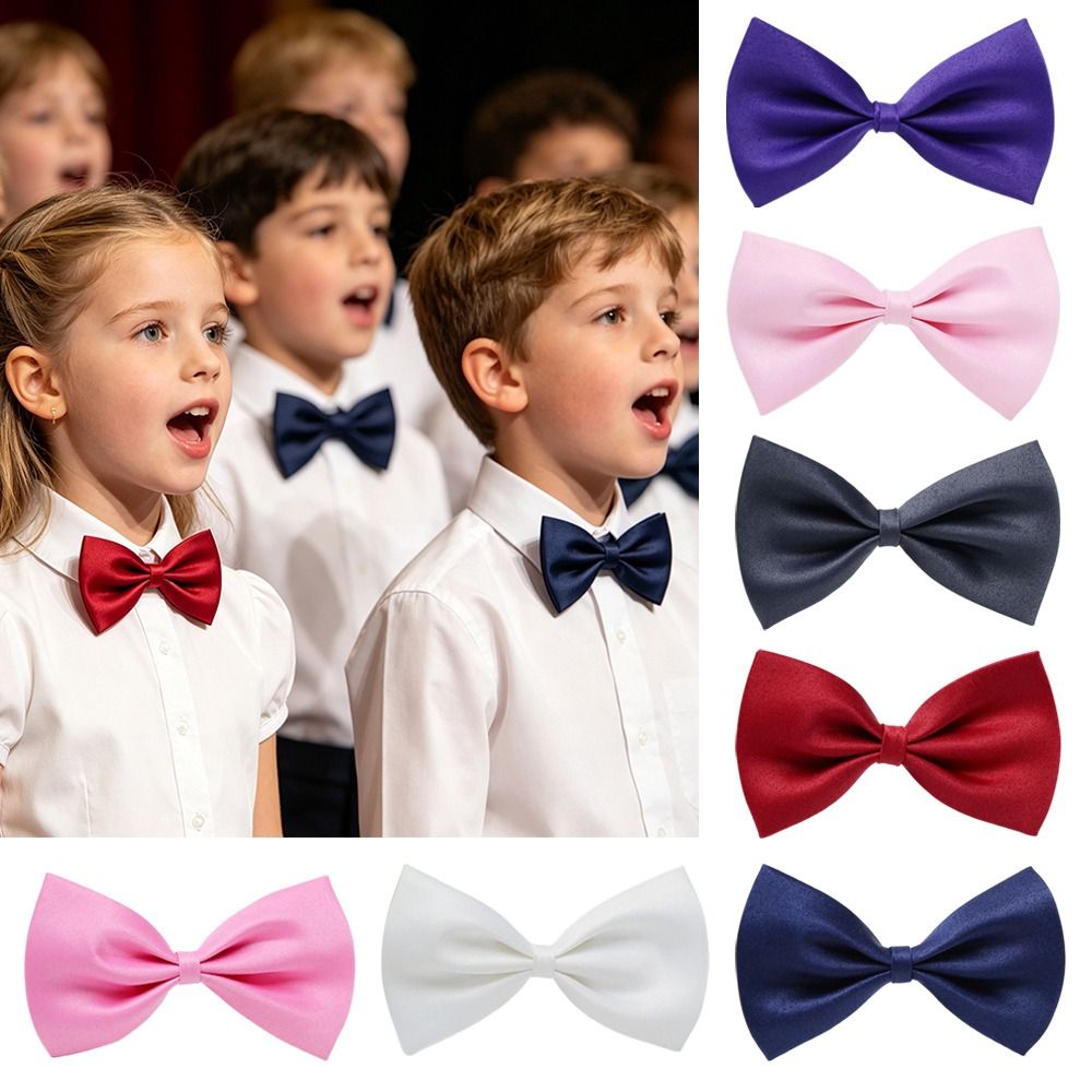 Модная милая детская галстуки- – обзор и цена Bow Tie Pre Tied