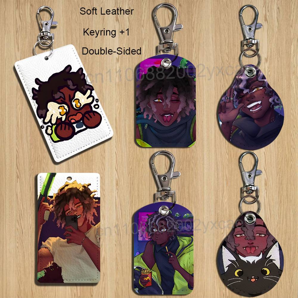 Кожаный брелок-держатель для б – обзор и цена Lanyard Badge Holder