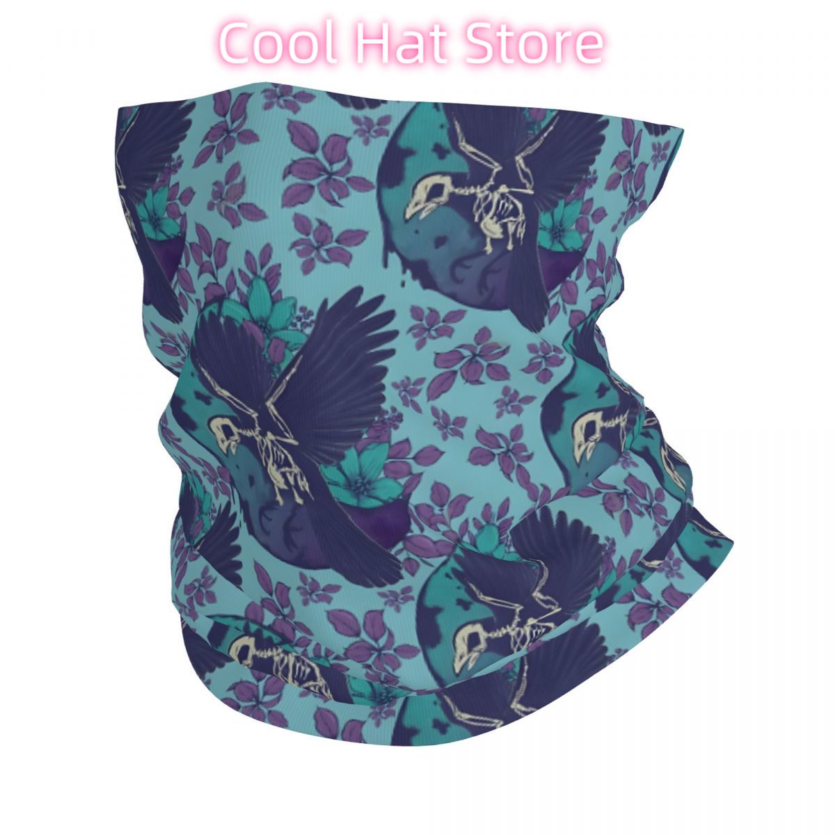 Повязка на голову со скелетом  – обзор и цена Neck Warmer Tube