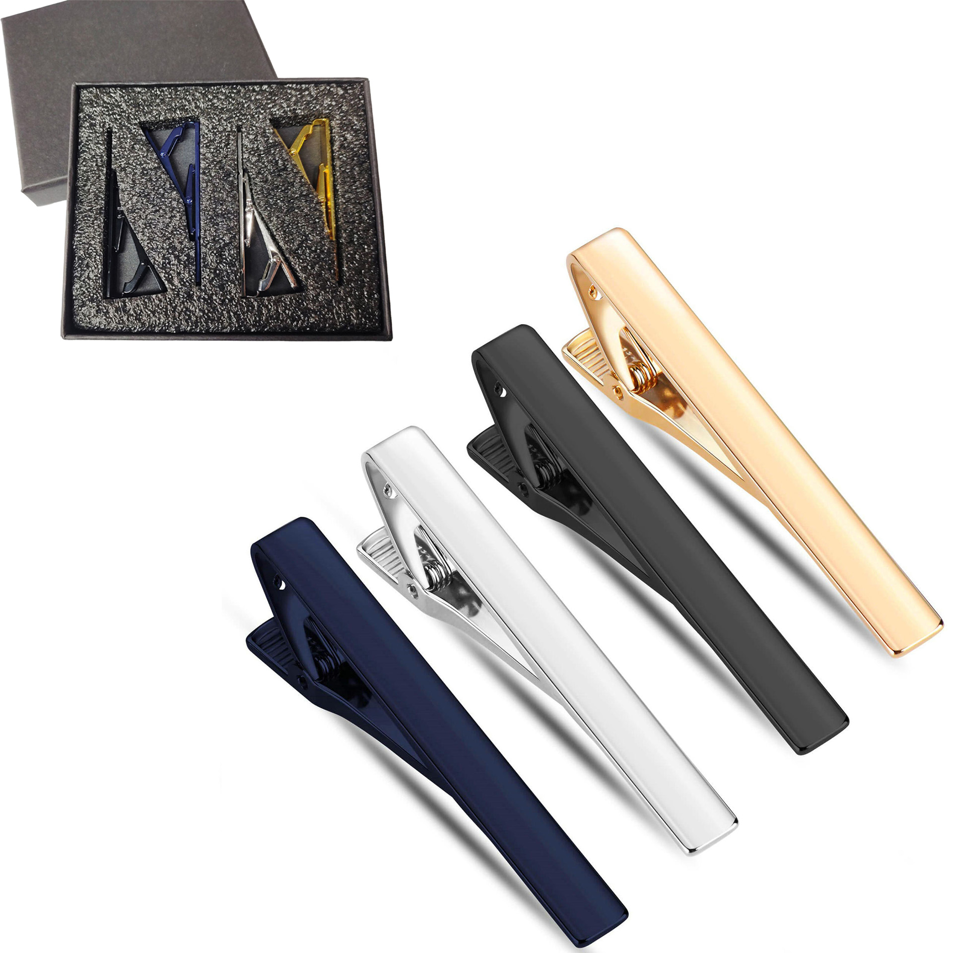 Металлические зажимы для галст – обзор и цена Tie Bar Set Gift