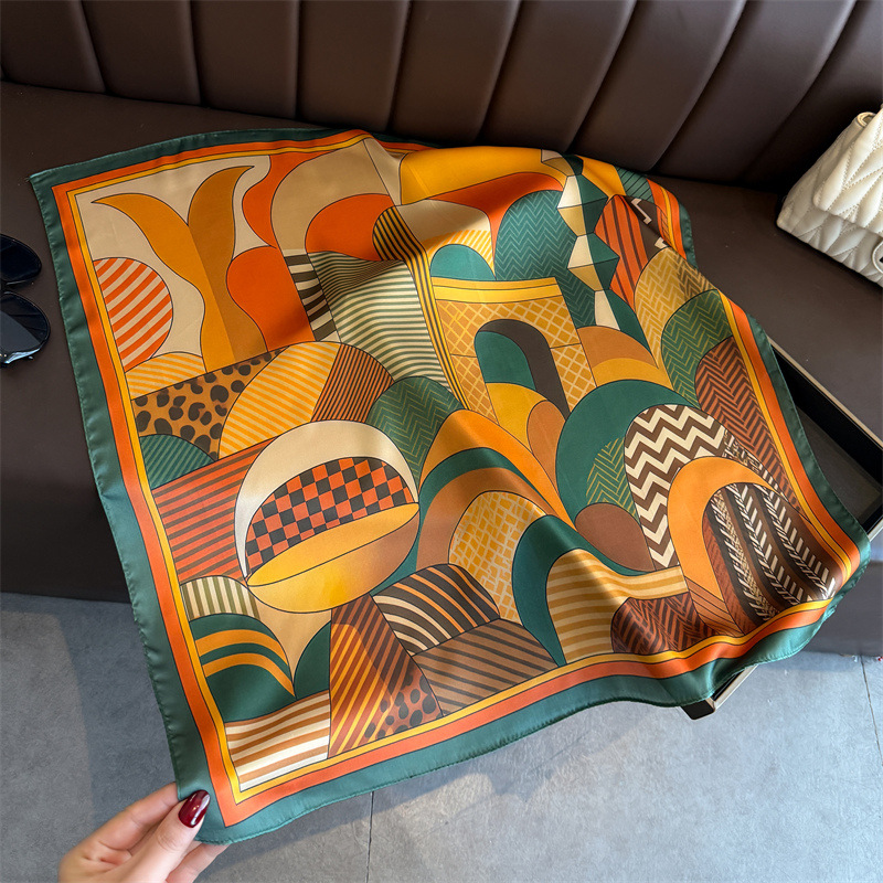 2026 Новый шелковый квадратный – обзор и цена Ascot Neck Scarf