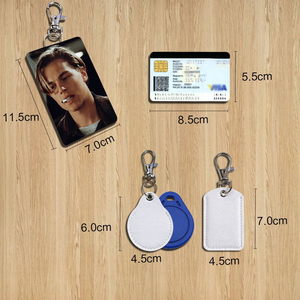 Кожаный брелок-держатель для к – обзор и цена Lanyard Badge Holder