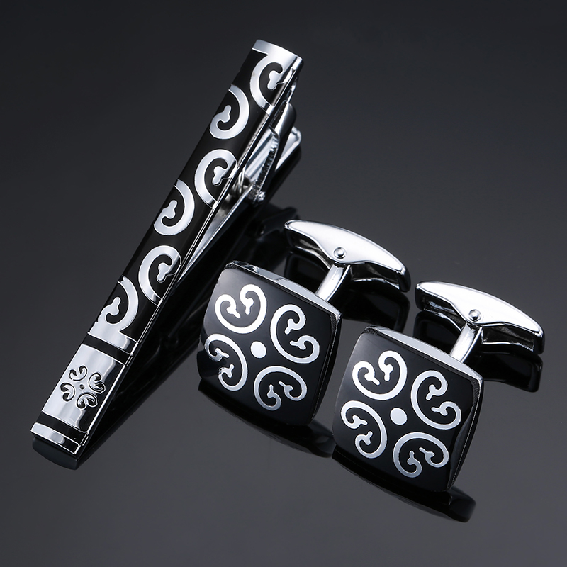 Высококачественные Запонки Заж – обзор и цена Tie Bar Set Gift