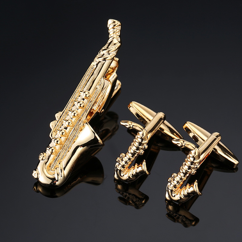 Высококачественные Запонки Заж – обзор и цена Tie Bar Set Gift