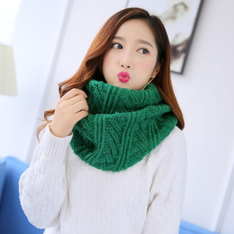 Зимний мягкий массивный вязаны – обзор и цена Infinity Scarf Knit