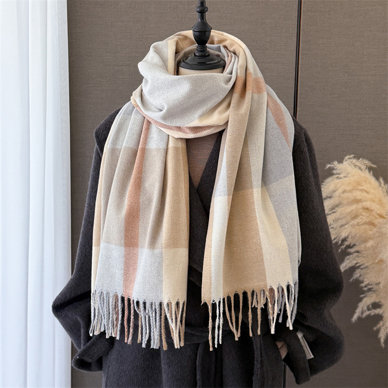Женский шарф-плед из искусстве – обзор и цена Pashmina Wrap Large